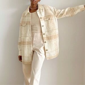Aritzia Wilfred Free The Ganna Shirt Jacket